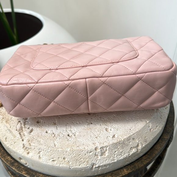 Pink Chanel Caviar Quilted MediumDouble Flap. / Light Pink. 🔥🔥FIRM PRICE - Picture 6 of 7